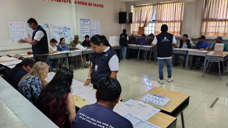ONPE realizará el domingo 5 la segunda jornada de capacitación presencial de miembros de mesa