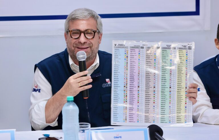 ONPE prevé alcanzar 60 % de resultados el 12 de abril hasta la medianoche