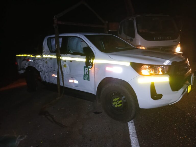Mujer resulta herida tras choque vehicular en la vía Ilo–Tacna