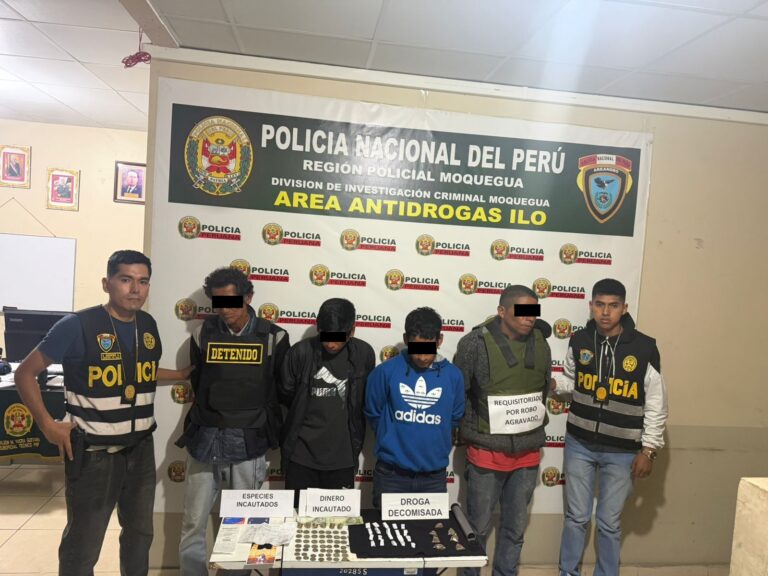 Desarticulan presunta banda criminal dedicada a la micro comercialización de drogas