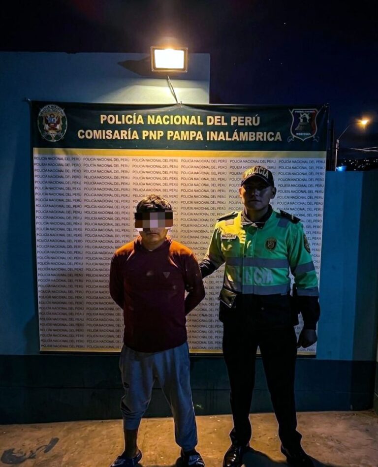 Durante operativo policial intervienen a sujeto requisitoriado por hurto simple