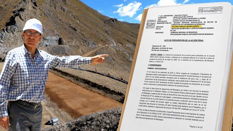 Caso de corrupción Chirimayuni prescribe para Martín Vizcarra, pero no lo declara inocente