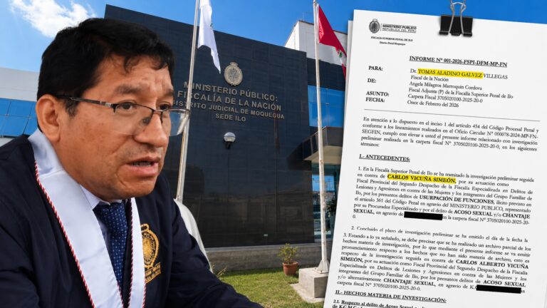 Ilo: Fiscal que debía proteger a mujeres, investigado por presunto acoso sexual en su propio despacho