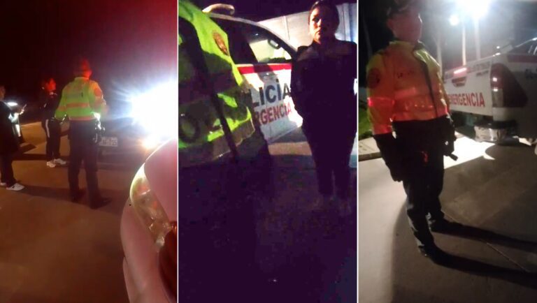 ¿Abuso de poder y tráfico de influencias? Chofer de Gilia evadió control y policía terminó removido