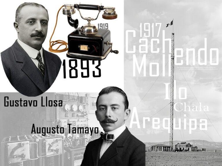La Telefónica Llosa de 1893 y la antena de Cachendo
