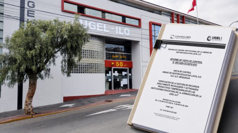 Seis colegios de la UGEL Ilo manejaron recursos sin cuenta bancaria ni RUC