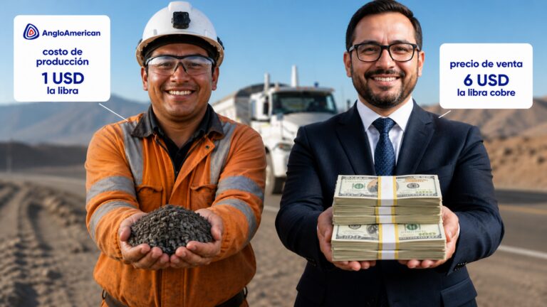 Quellaveco produce cobre a US$ 1 y vende a casi US$ 6 por libra en 2026