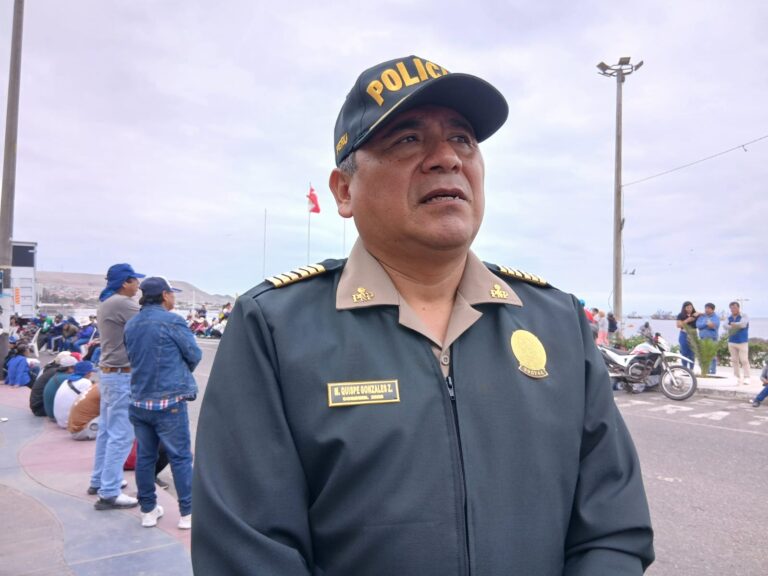 Policía reporta que primer día de protesta en Ilo se desarrolló sin incidentes