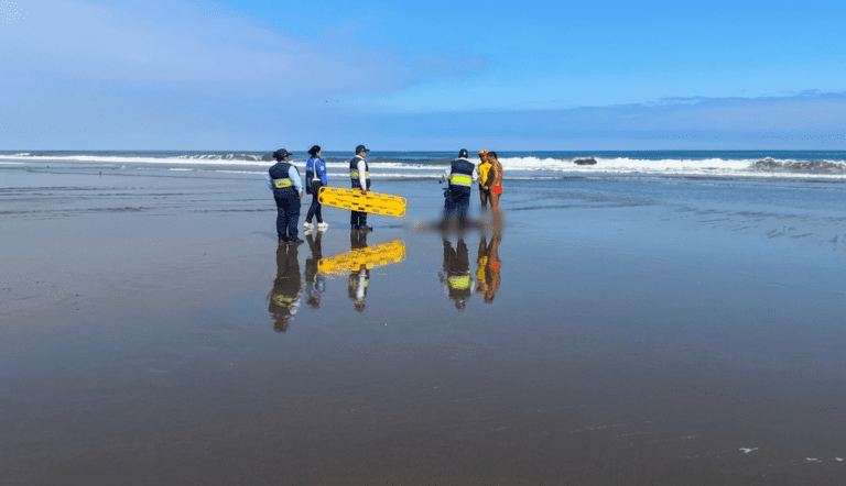 Playa Las Vaquitas: hallan cuerpo sin vida de varón reportado como desaparecido
