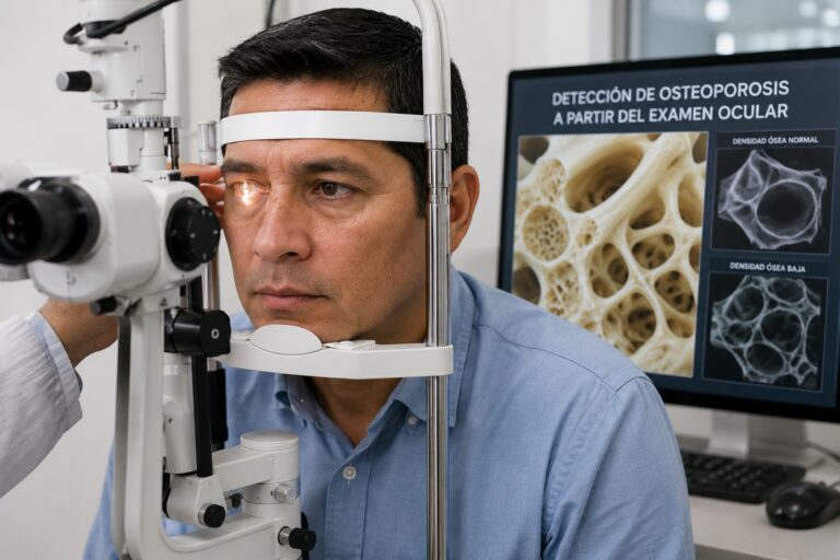 Un examen ocular podría ayudar a detectar osteoporosis antes de una fractura