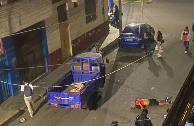 Violenta gresca en pleno centro de Moquegua deja a un hombre herido