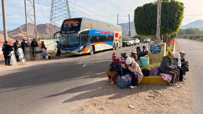Intervienen bus de San Martín por presunto traslado de droga y contrabando