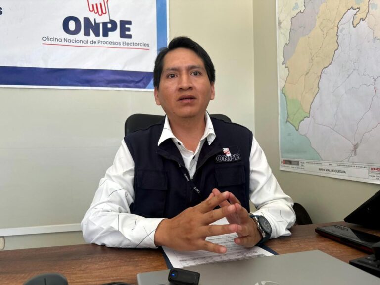ODPE iniciará el 5 de junio despliegue de material electoral en Moquegua