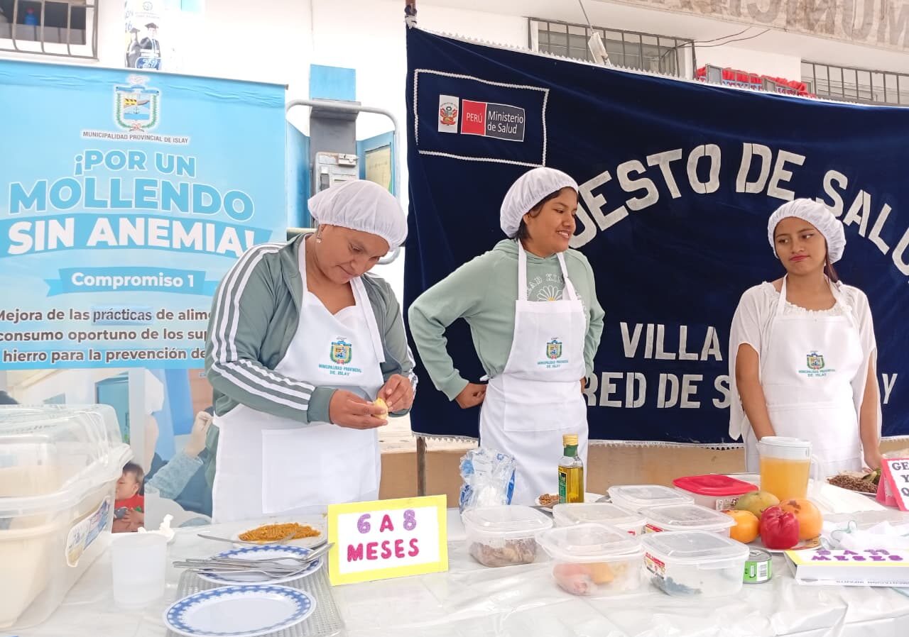 Mollendo refuerza lucha contra la anemia con sesiones demostrativas 1 Jornada contra la anemia en Villa Lourdes 21052026 3 e1779424137788 La Prensa Regional