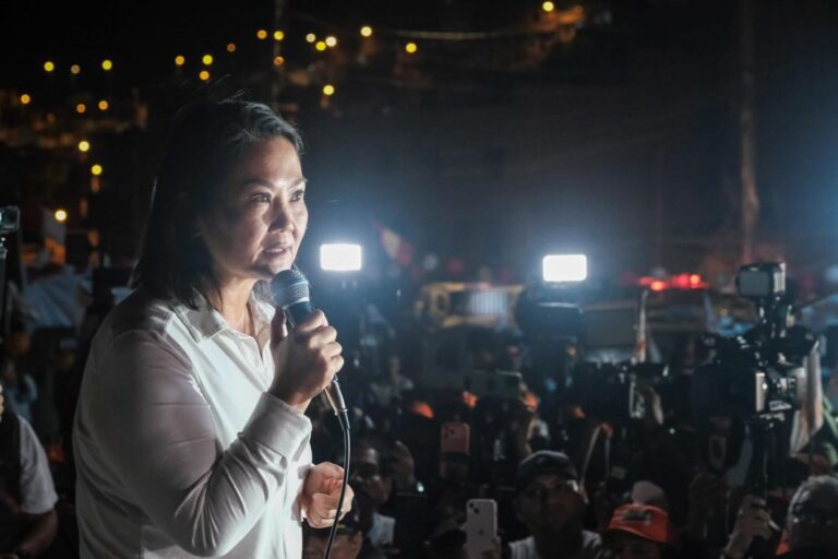 Keiko Fujimori anuncia despliegue de más de 100 mil personeros para la segunda vuelta