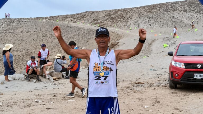 Atleta máster de 70 años busca apoyo para competir en Lima