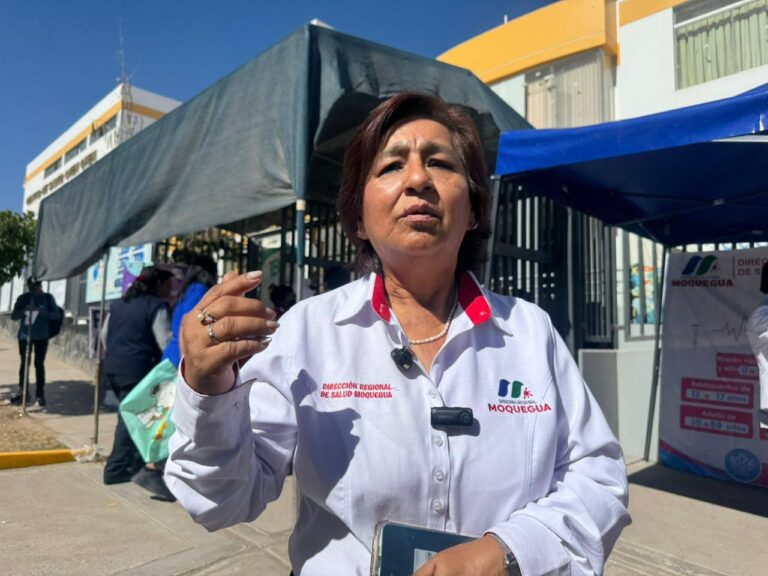 DIRESA inicia cierre de brechas de vacunación contra el sarampión en Moquegua
