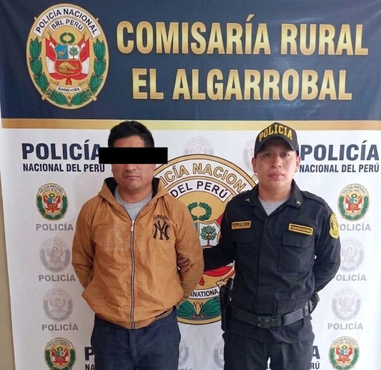 Intervienen a sujeto acusado de agredir a su conviviente y a su suegro 