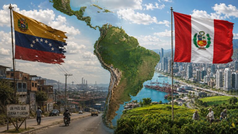 Perú y Venezuela: dos modelos económicos con resultados opuestos
