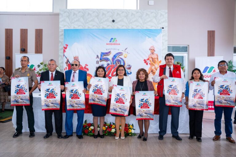 Gobierno Regional de Moquegua lanzó programa de actividades por el 56° aniversario de Ilo