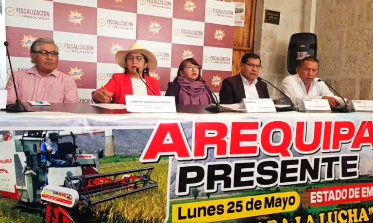 Productores de arroz anuncian paro indefinido nacional desde el 25 de mayo