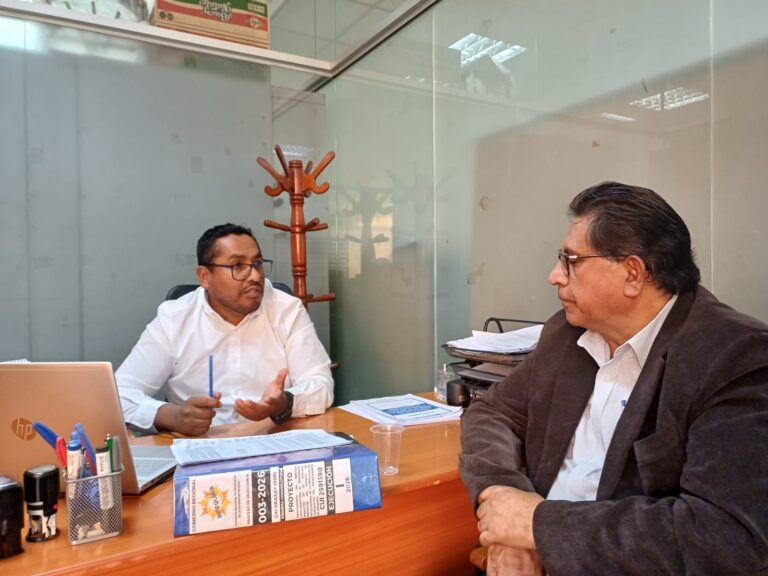 Consejero regional coordina impulso de proyectos prioritarios para Islay