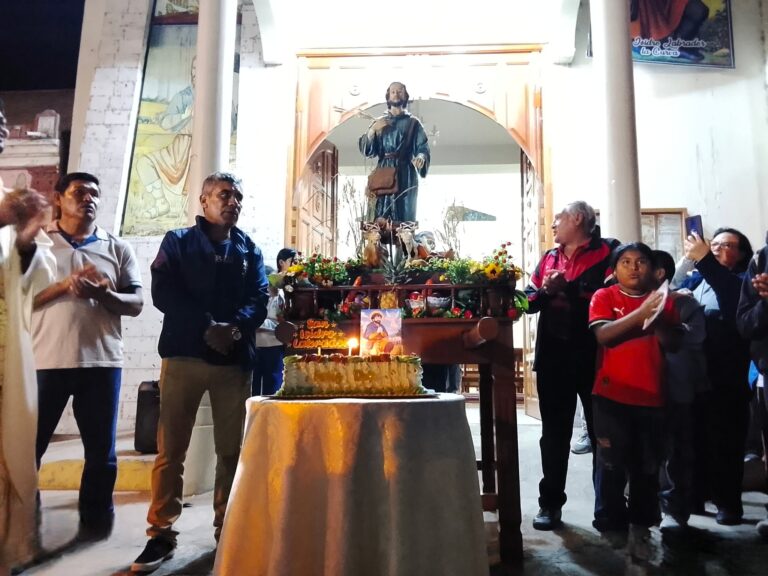 Celebran a San Isidro Labrador en Deán Valdivia