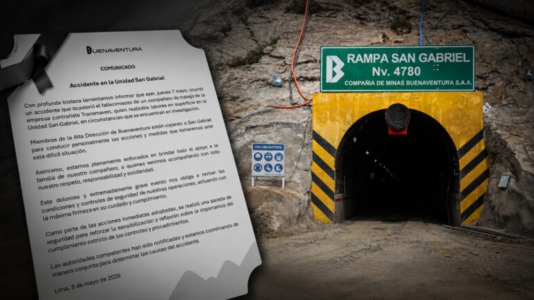 Tragedia en mina de oro San Gabriel: trabajador murió sepultado por derrumbe