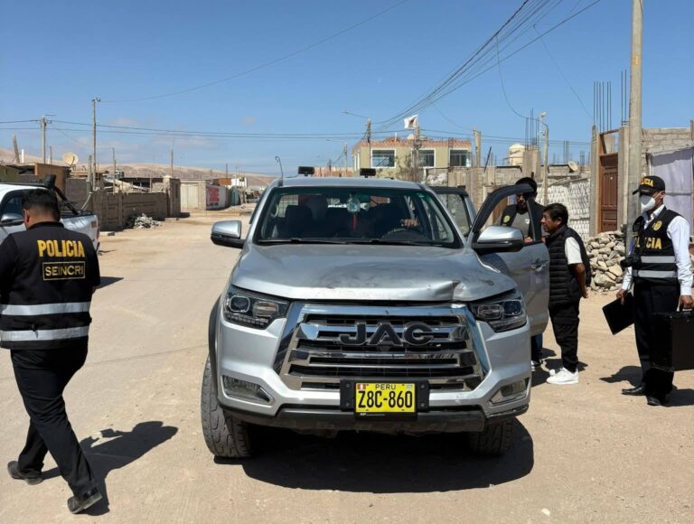 Violento asalto en Ilo termina con vehículo recuperado en una vivienda