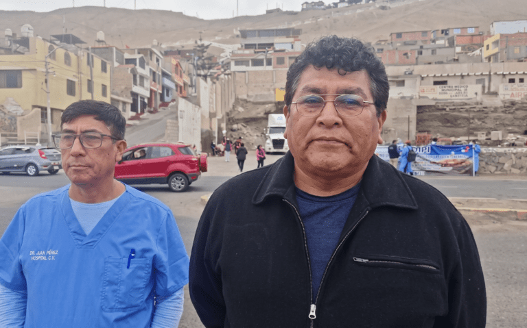 Trabajadores del Hospital de Ilo exigen Unidad Ejecutora y estabilidad para especialistas