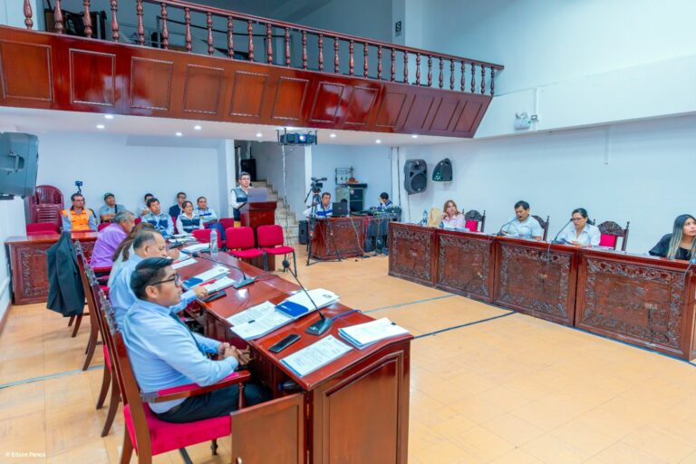 Concejo Provincial aprueba integración del servicio de agua potable de Tumilaca a la EPS Moquegua