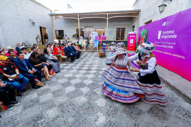 Arequipa lanza concurso Turismo Emprende con fondo de S/ 7 millones