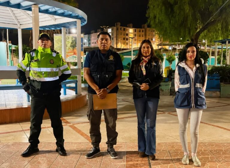CODISEC Pacocha realizó operativo contra el consumo de alcohol en la vía pública