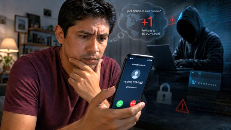 Alertan por llamadas de números internacionales que buscan robar datos y dinero
