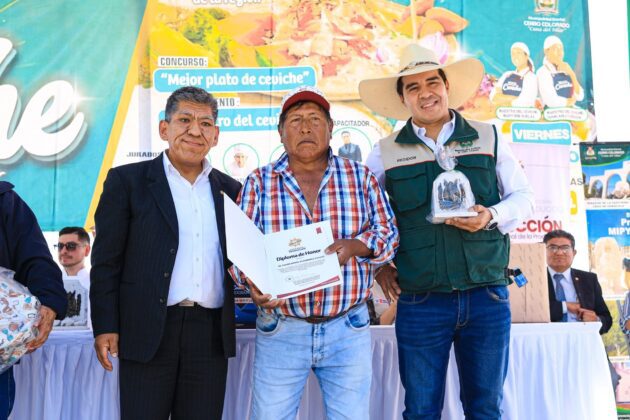 Cocachacra Anthony Yucra certamen regional del ceviche 27062026 03 Pedro Fernandez Estuco La Prensa Regional