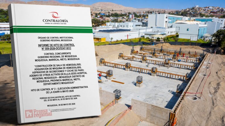 GORE Moquegua ejecuta obra hospitalaria sin licencia y en medio de irregularidades