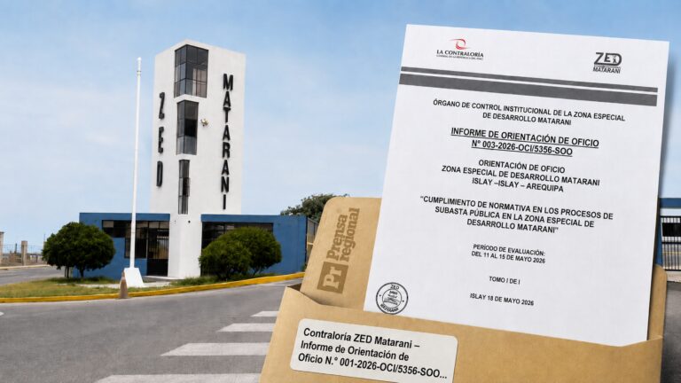 Lotes sin mayor ocupación podrían frenar inversión y empleo en ZED Matarani