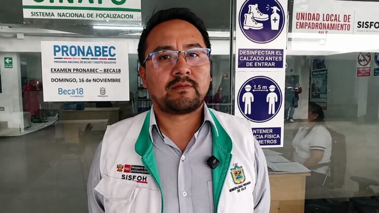 Mollendo actualizará situación socioeconómica de 3,770 personas