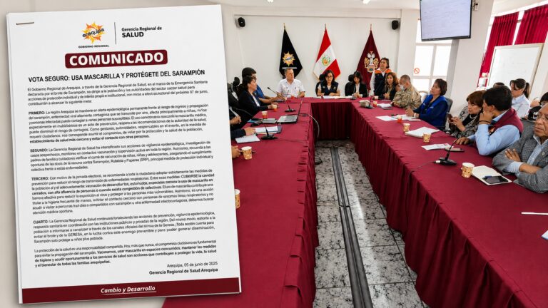GERESA recomienda mascarillas durante jornada electoral por alerta de sarampión