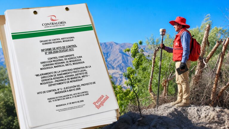 GORE Moquegua: proyecto rural de S/ 53 millones tiene infraestructura paralizada