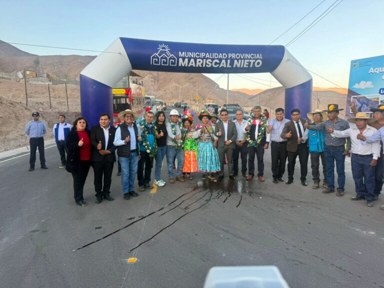 Inauguran carretera Los Ángeles–Yacango con más de S/ 37 millones
