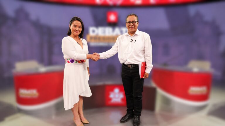 Keiko Fujimori y Roberto Sánchez
