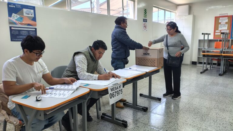Miembros de mesa deben presentarse a las 6 de la mañana para instalar las mesas de sufragio