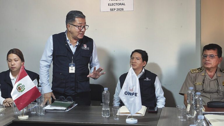 ONPE coordina acciones de seguridad con la PNP y FF.AA. en Moquegua para la segunda elección presidencial