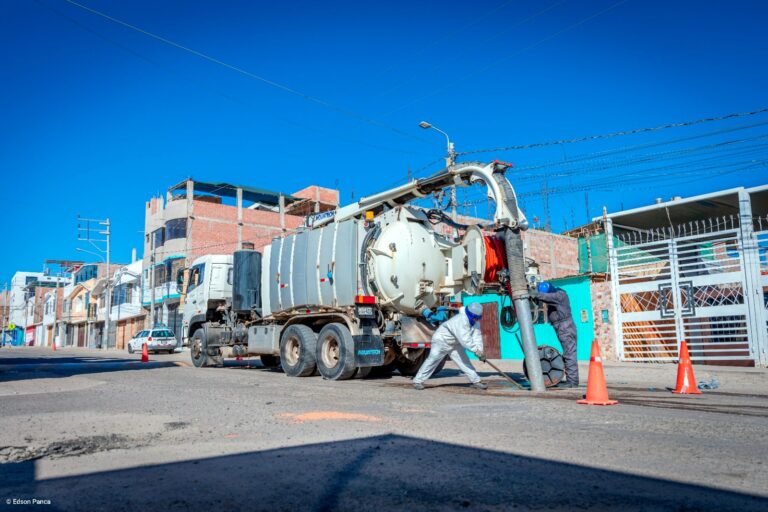Operación alcantarillado limpiará 12, 166 metros de redes colectores y 334 buzones en Moquegua