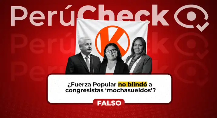 Fuerza Popular sí blindó a congresistas ‘mochasueldo’, contrario a lo que afirmó Luis Galarreta
