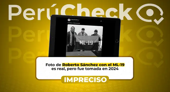 Fotografía de Roberto Sánchez con el movimiento ML-19 es real, pero no actual