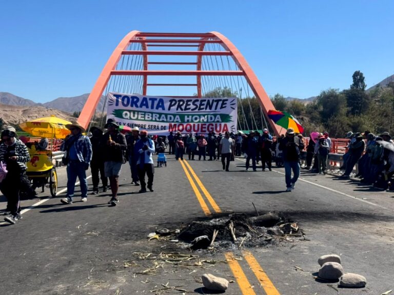 Moquegua se levantó y frenó amenaza contra su territorio: así fue el primer día de huelga