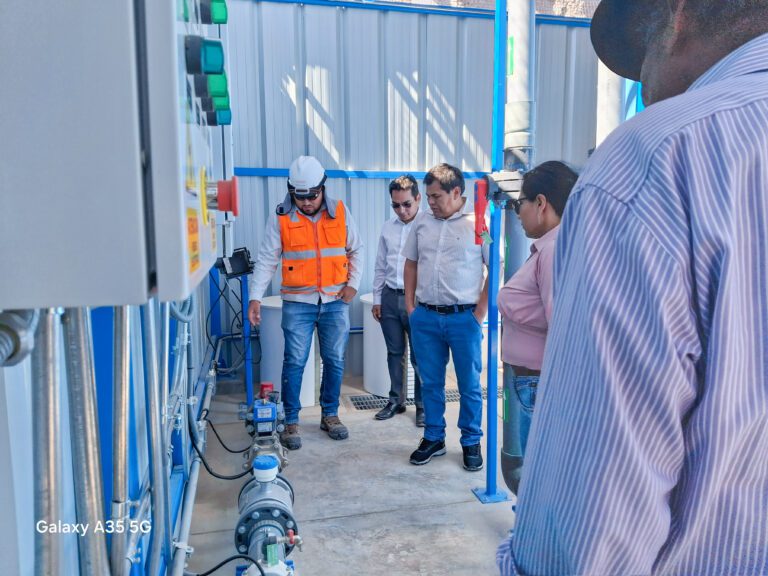 Regidores conocieron avances de la integración del servicio de agua potable en Tumilaca