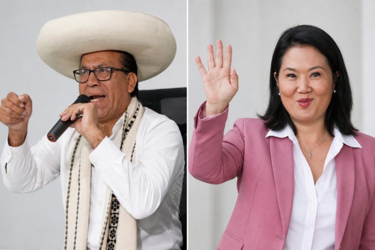 Sánchez mantiene reparos al proceso electoral y Fujimori pide reconocer resultados